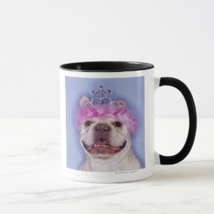Mug Diadème de port de bouledogue