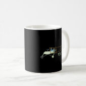 Mug Diag De L'Avion Voisin Iii Français Ww1 Pusher Bip (Devant droit)