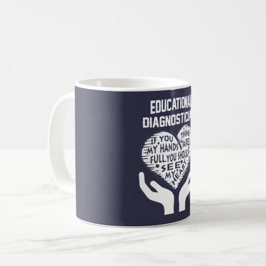 Mug Diagnostiqueur éducatif (Devant gauche)