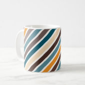 Mug Diagonale à bandes multicolores (Devant gauche)