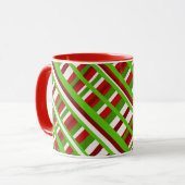 Mug Diagonale de Noël (Devant gauche)