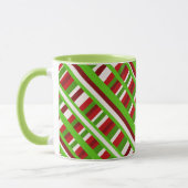 Mug Diagonale de Noël (Gauche)