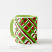 Mug Diagonale de Noël (Devant gauche)