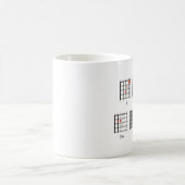 Mug diagramme 1 de corde (Centre)