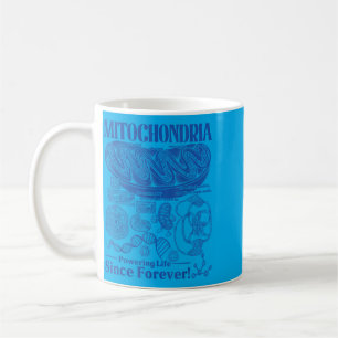 Mug Diagramme de cellule de biologie de science vintag