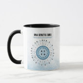 Mug Diagramme de code génétique d'ADN (Gauche)