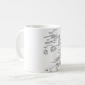 Mug Diagramme de M2HB (Devant gauche)