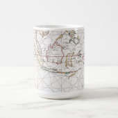Mug Diagramme de mer à l'est de l'Inde | Indonésie (Centre)