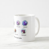 Mug Diagramme des leucocytes de globules blancs (Devant droit)