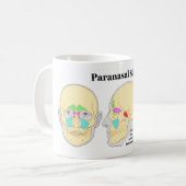 Mug Diagramme des sinus de Paranasal humains (Devant gauche)