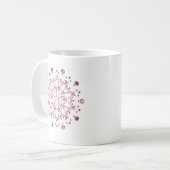 Mug Diagramme diffraction (Devant gauche)