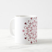 Mug Diagramme diffraction (Devant gauche)