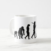 Mug Diagramme d'oeil optique d'évolution (Devant gauche)