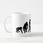 Mug Diagramme d'oeil optique d'évolution (Gauche)