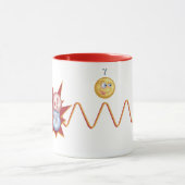 Mug Diagramme drôle de Feynman (Centre)