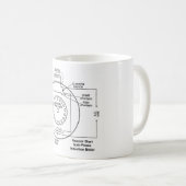 Mug Diagramme du moteur d'induction à phase fractionné (Devant droit)