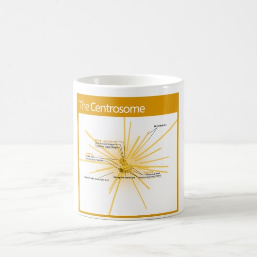 Mug Diagramme d'un centrosome (Centre)