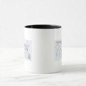 Mug Diagramme d'une aile mécanique (Centre)