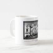 Mug Diagramme maçonnique d'emblèmes à partir de 1874 (Devant gauche)
