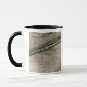 Mug Diagramme topographique du champ de bataille du