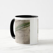 Mug Diagramme topographique du champ de bataille du (Devant gauche)
