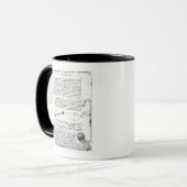 Mug Diagrammes astronomiques (Devant gauche)