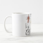 Mug Diagrammes humains d'anatomie (Gauche)