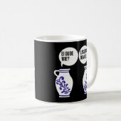 Mug Dialect Hessen Pommes Bembel Cider Jug Egg Gourd W (Devant droit)