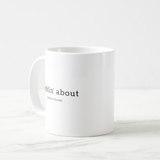 Mug Dialecte sur les îles Caïmans (Devant gauche)