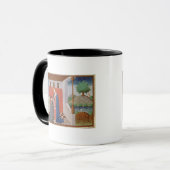 Mug Dialogue entre Boethius et philosophie (Devant gauche)