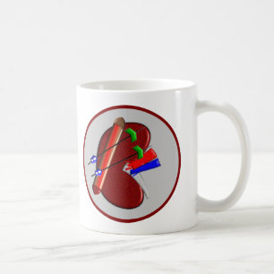Mug Dialyse et cadeaux de conception de rein