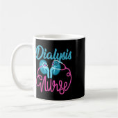 Mug Dialyse Infirmière Néphrologie Infirmière Dialyse  (Gauche)