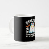 Mug Dialyse Néphrologie Infirmière Cute Halloween Éffr (Devant gauche)