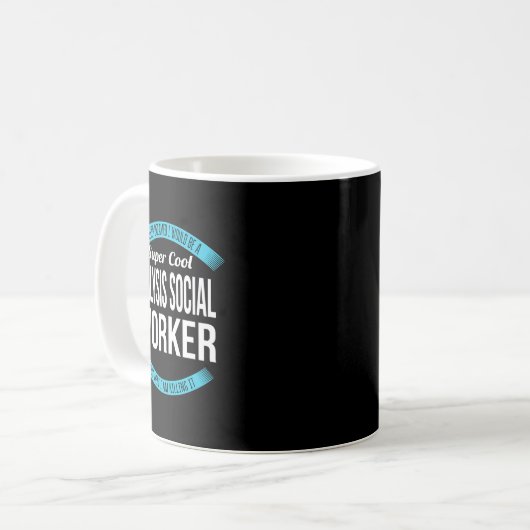 Mug Dialyse Social Worker Drôle cadeau (Devant gauche)