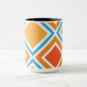 Mug diamant Abstrait géométrique (Centre)