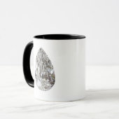 Mug Diamant en forme de poire (Devant gauche)