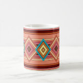 Mug Diamant et rayure multi-couleurs doux (Centre)