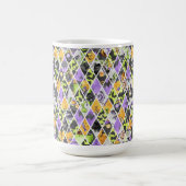 MUG DIAMANT HALLOWEEN BLACK ORANGE VERT (Centre)