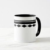 Mug Diamant Minimaliste Chic (Devant droit)