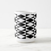 Mug Diamant Noir Et Blanc (Centre)