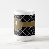 Mug Diamant noir monogramme (Centre)