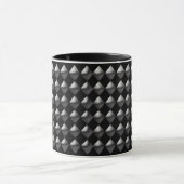 Mug - Diamants 3d noirs (Centre)