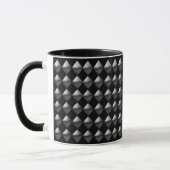 Mug - Diamants 3d noirs (Gauche)