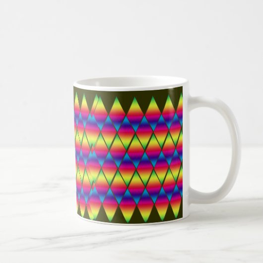 Mug - Diamants arc-en-ciel (Droite)