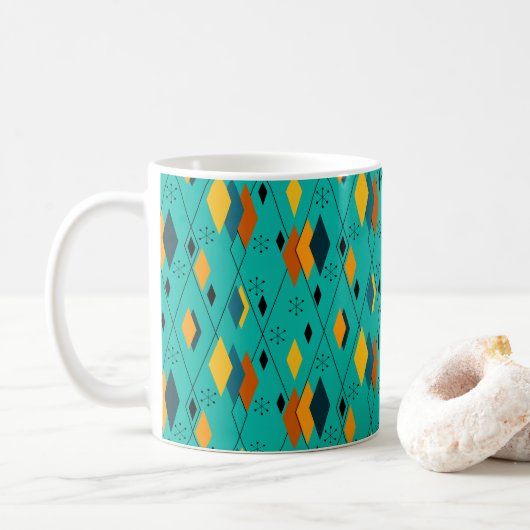 Mug Diamants atomiques (Avec donut)