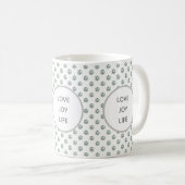 Mug Diamants d'amour, de joie, de vie (Devant droit)