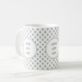 Mug Diamants d'amour, de joie, de vie (Devant gauche)