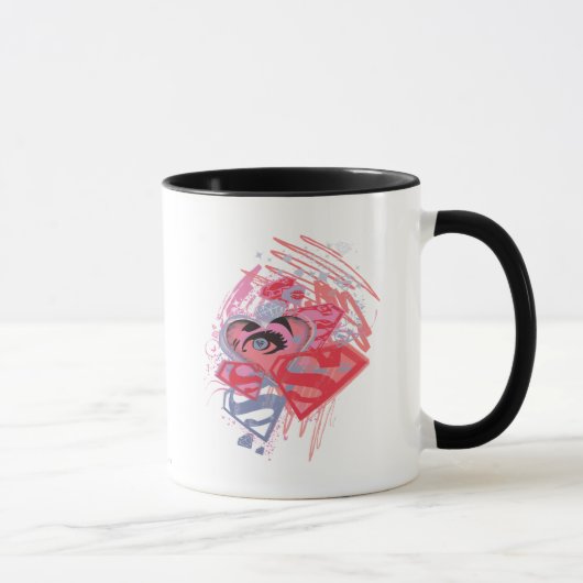 Mug Diamants et lèvres Supergirl (Droite)