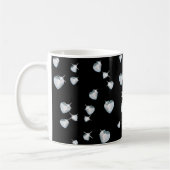 Mug Diamants étincelants du coeur (Gauche)