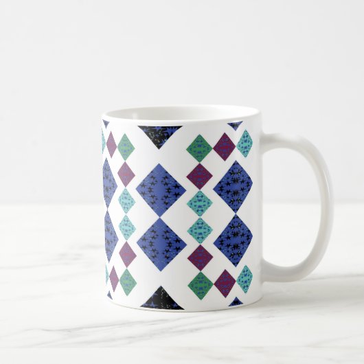 Mug Diamants Étoilés (Droite)